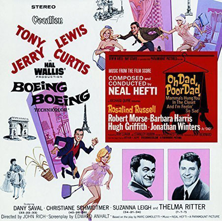 SOUNDTRACK REVIEW: OH DAD, POOR DAD, MAMMA'S HUNG YOU IN THE CLOSET AND  I'M FEELIN' SO SAD/ BOEING BOEING BY NEAL HEFTI; DOUBLE SOUNDTRACK  RELEASE FROM VOCALION - Cinema Retro