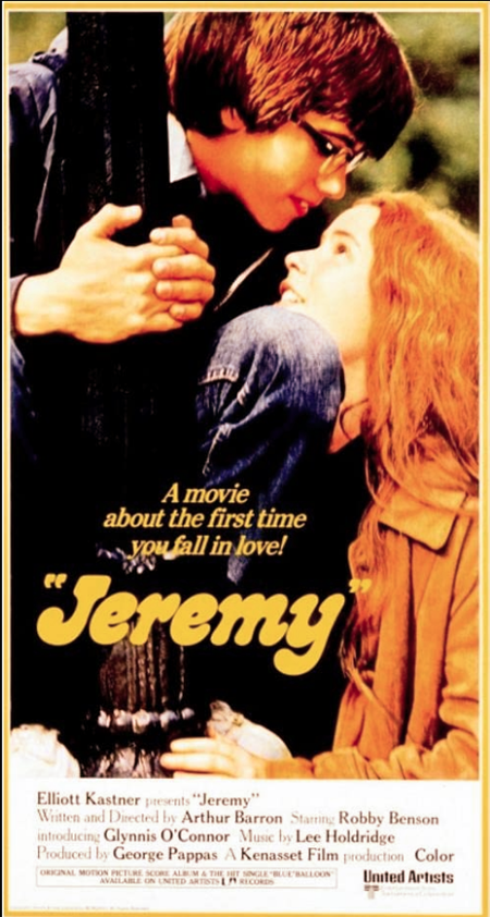 JEREMY (1973) with Robby Benson and Glynnis O'Connor, directed by Arth...