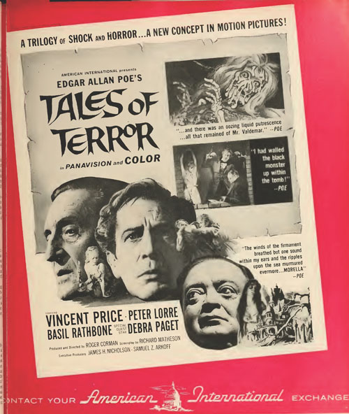 Tales of Terror [Blu-ray] : Vincent Price, Peter Lorre  