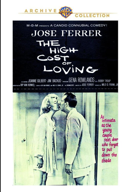 DVD REVIEW: THE HIGH COST OF LOVING (1958) STARRING JOSE FERRER AND GENA  ROWLANDS; WARNER ARCHIVE RELEASE - Cinema Retro